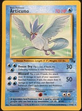 articuno pokemon card value Articuno 2/62 Holo Rare Fossil Set 1st Edition Pokemon Card Near Mint main image 0