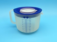 3 Piece Tupperware Mix-N-Stor Batter Measuring Bowl Pitcher 8 Cup 1628 1629 733