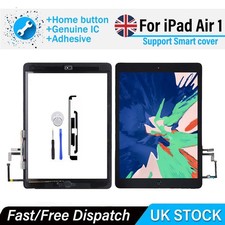 For iPad Air 1 A1474 A1475 A1476 Black Touch Screen Replacement Digitizer +Tools