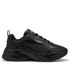 Image of PUMA Cassia Women's Ladies Black Fashion Trainers Casual Sneakers 40267801