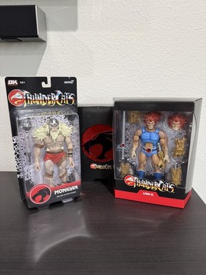 Super 7 Thundercats Ultimates Lion-O and Deluxe Monkian Action Figures Lot