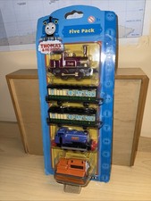 FIVE PACK ! NEW ! THOMAS FRIENDS TRAIN ERTL D...