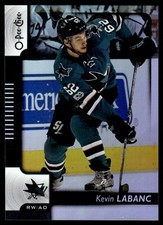 2017-18 O-Pee-Chee Rainbow Black Kevin Labanc 028/100 San Jose Sharks #159