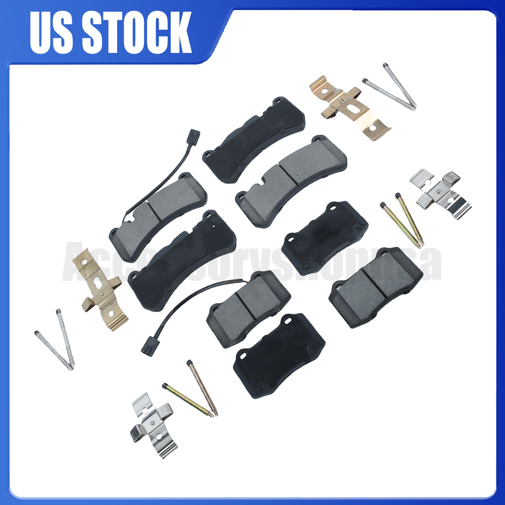 New Front Brake Pads Kit Fits Maserati 980139070 980156012 980156013 US