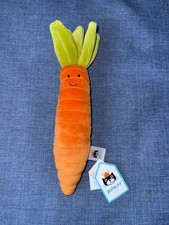 Jellycat Vivacious Vegetables CARROT NWT Veggie Plush Stuffed Toy