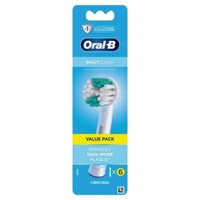 Oral-B Daily Clean 6 Replacement Brush Heads NIB