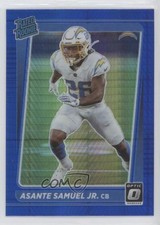 2021 Panini Donruss Optic Rated Rookie Blue Hyper Prizm Asante Samuel Jr 07m4