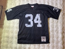 NFL Raiders Bo Jackson 1988 Throwback Legacy Jersey Black 44 L