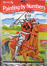 REEVES PAINT BY NUMBERS KNIGHT  PPPNJ65