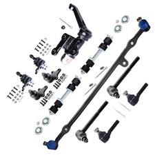 12Pc Suspension Kit Front Ball Joints, Idler Arm, Tie Rod,  89-95 Toyota RWD