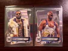 2025 Topps Chrome WWE #63 & #185 The Street Profits