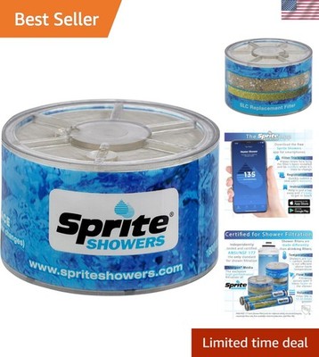 Showers SLC-R Slim-Line Shower Filter Replacement Cartridge, 1 Count Pack of ...