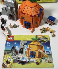 Lego SpongeBob SquarePants Adventures in Bikini Bottom 3827 Set 100% Complete