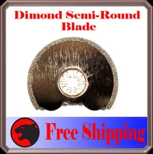 Diamond Round Cut  Oscillating Multi Tool Blade For Grout line remove