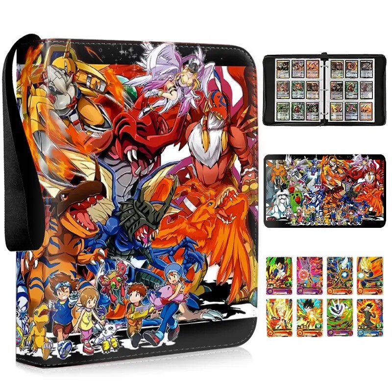 Card Book Holder Binder Album Collection Digimon CCG 400/900 Trading Card  Case