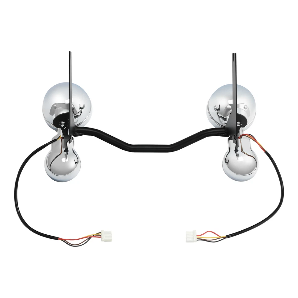 Luces de paso LED de 4,5" para Harley Road King 2014-2024 Foto 2 de 4