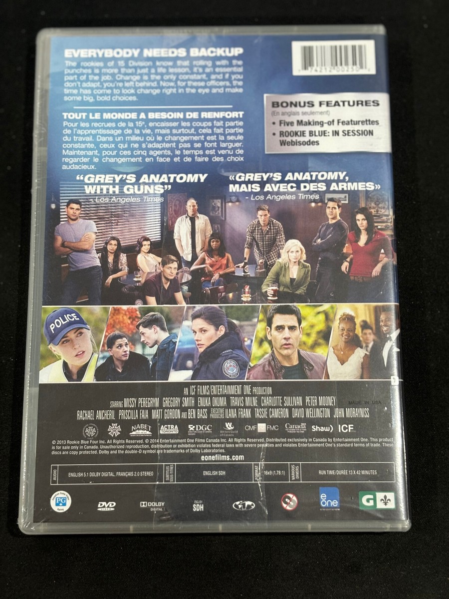 【輸入盤 DVD】Rookie Blue 第3シーズン (4枚組) Rookie Blue - The Complete Season 3 (DVD, 4 Set Disc, 2013) Brand