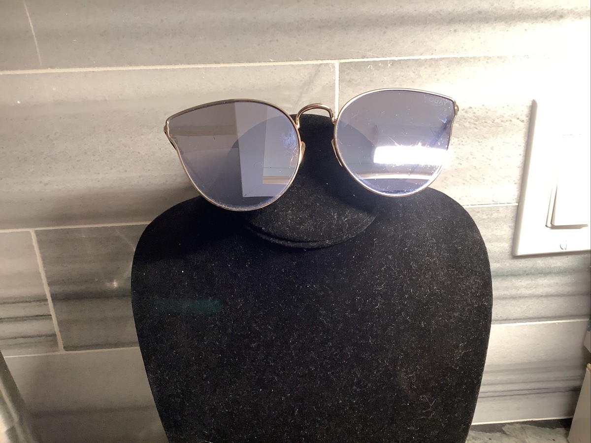 QUAY Sunglasses Women’s “All My Love” Collection -Cat Eye-Mirror