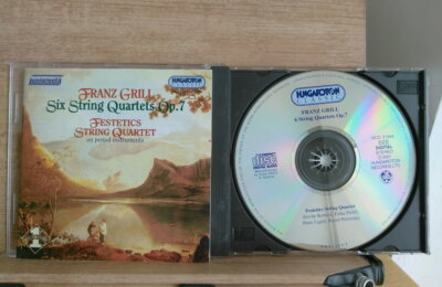 Festetics Quartet - Franz Grill Six String Quartets Op. 7 Hungaroton RARE CD