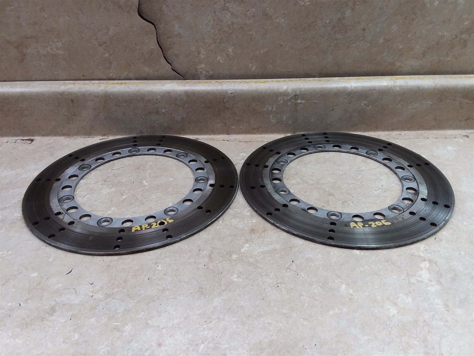 Kawasaki 1000 KZ1000 Police Front Brake Disk Rotors 1998 1999 JAP AP
