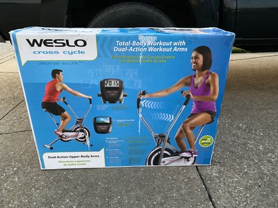 weslo cross cycle upright exercise bike