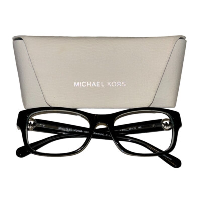 Michael Kors Ravenna MK 8001 53 18 Black/Clear Blue Glasses