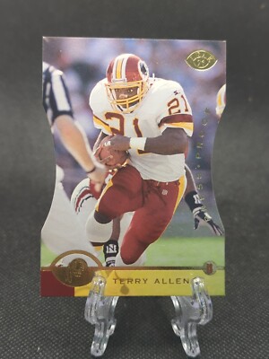 1996 Leaf Press Proofs Washington Redskins Football Card #141 Terry Allen /2000