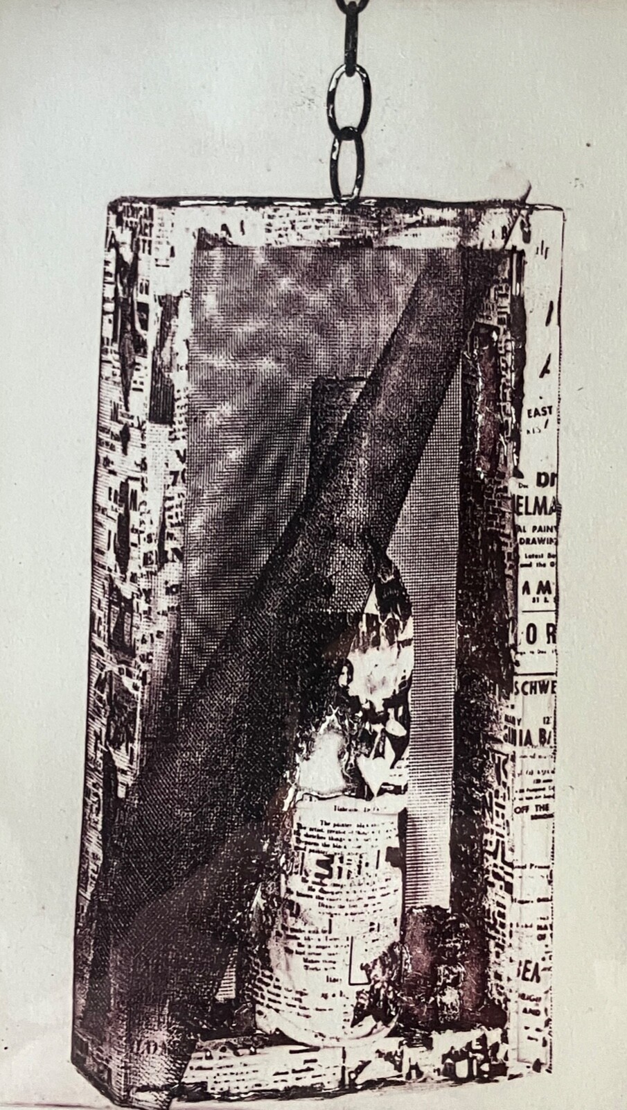 Amy Ernst Hand Signed Etching "Artworld" 1998 15x18x1 3/8 in