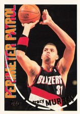 Tracy Murray Perimeter Patrol Topps 1995 Basketball Card #201