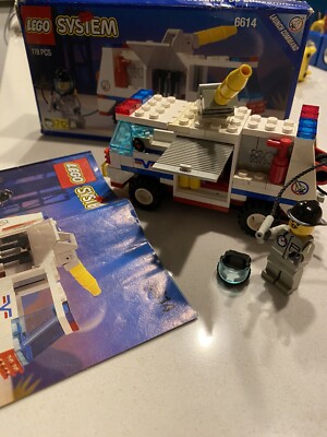 SUPERB LEGO System 1995 Launch Command Evac 1 6614 Complete w/Instructions