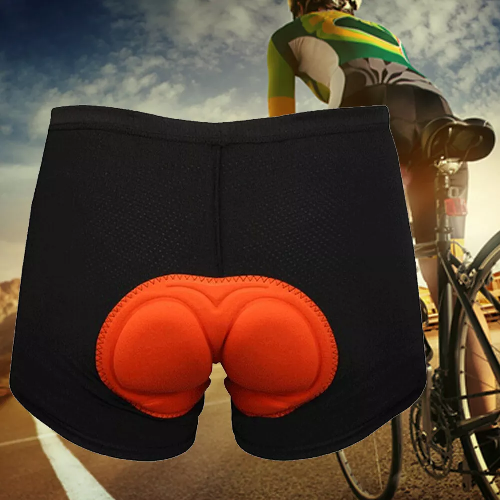 Men Bicycle Cycling Bike Short Underwear Pants Gel 3D Padded Coolmax S