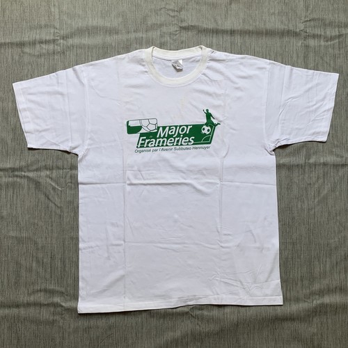 Subbuteo T Shirt Major Frameries 2014 Original Size XL Used - Photo 1 sur 2