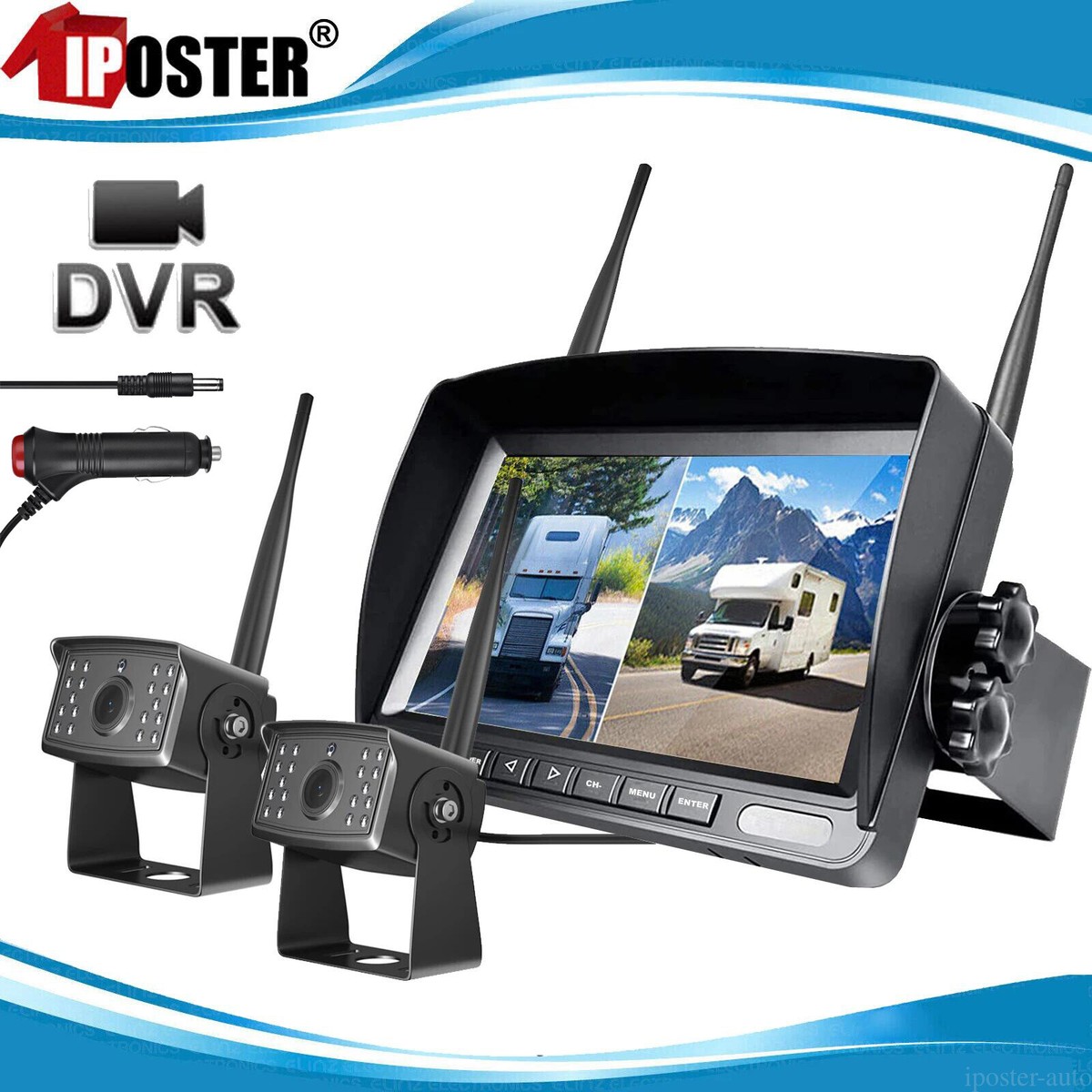 Best Backup Camera Buy Podofo Wireless Inch LCD Vehicle Rear