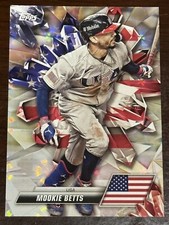 2023 Topps World Baseball Classic Mookie Betts USA International Gems IG-10