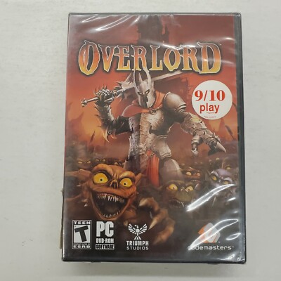 New Sealed OVERLORD PC Game 2007 / Codemasters