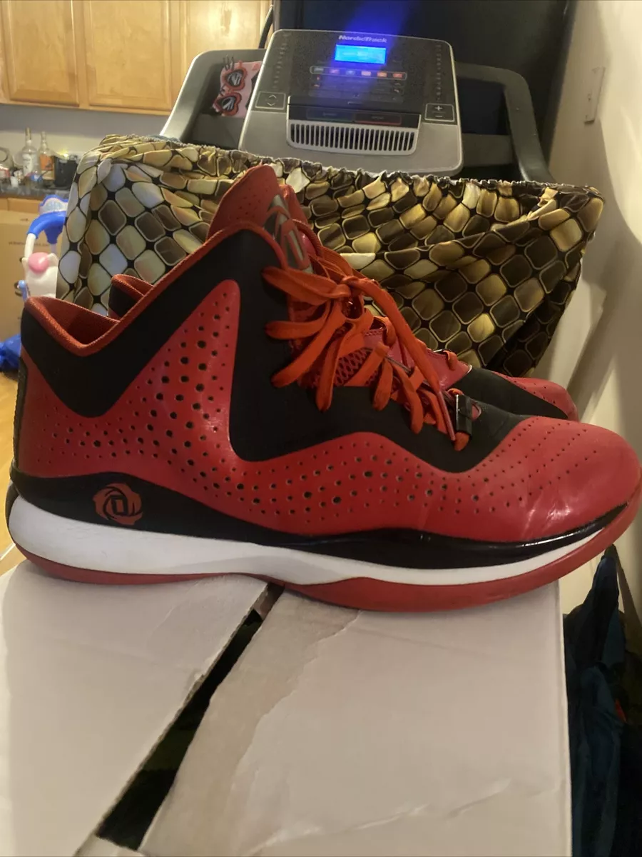 Adidas Derrick Rose Sprint Web Sprint Frame Red Basketball Shoes