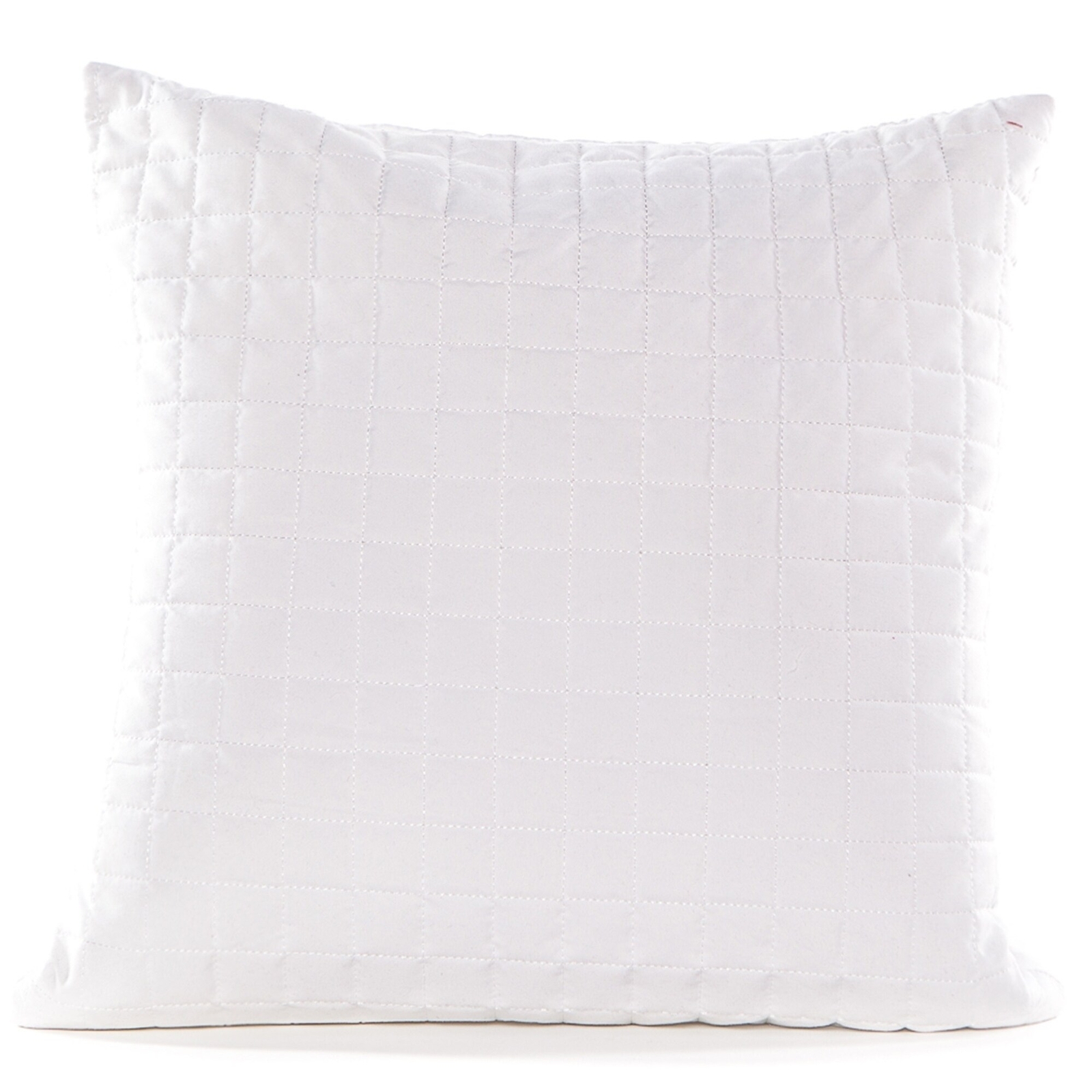 Gouchee Home 18x18 Grid White Decorative Accent Pillow