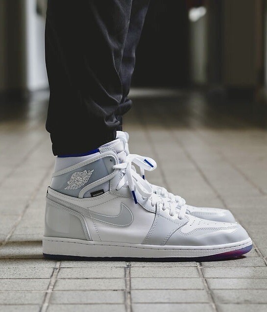 NIKEナイキAIR Jordan 1 9.5 Air Jordan 1 Retro High Zoom White “Racer Blue” - Men's Size