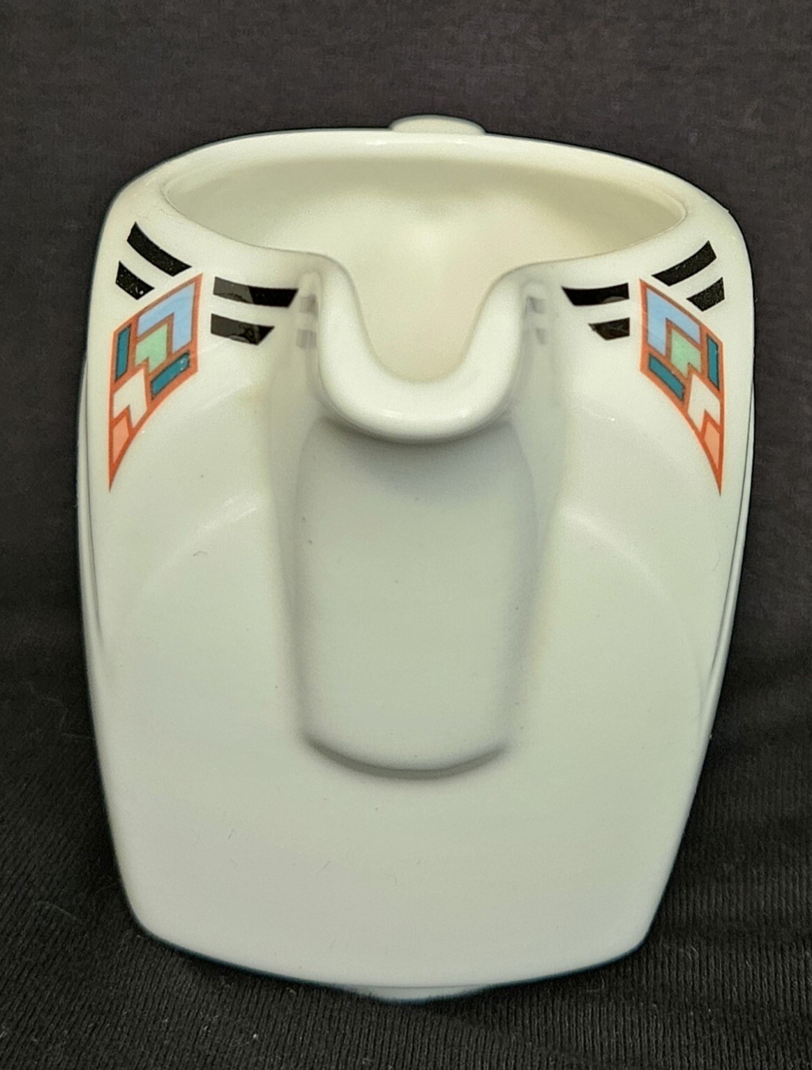 Art Deco Creamer Set of 2 Albalite Steelite International Made in England