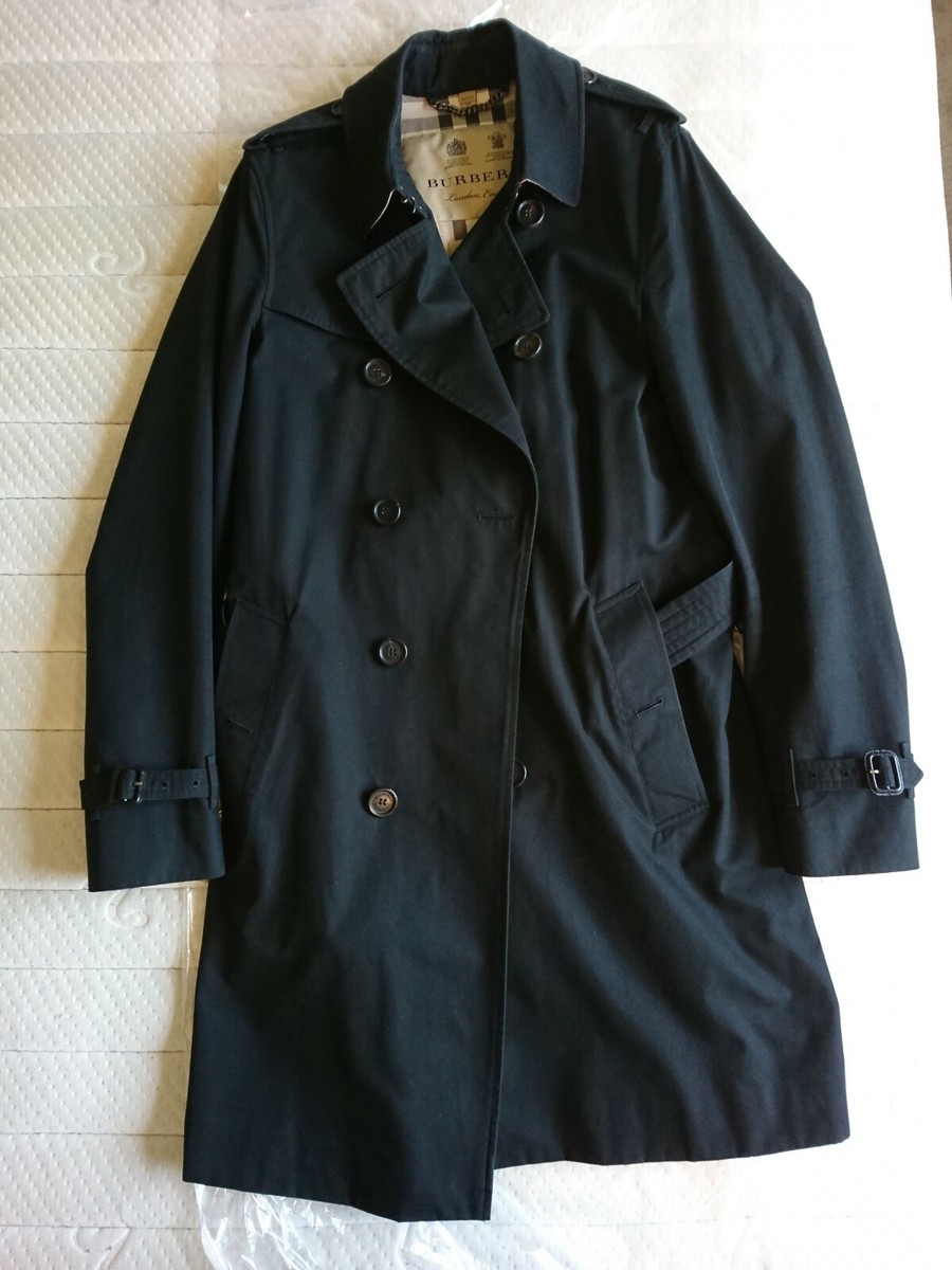 Burberry Heritage Sandringham (Chelsea) Black Trench Coat Burberry Heritage Sandringham (Chelsea) Black Trench Coat