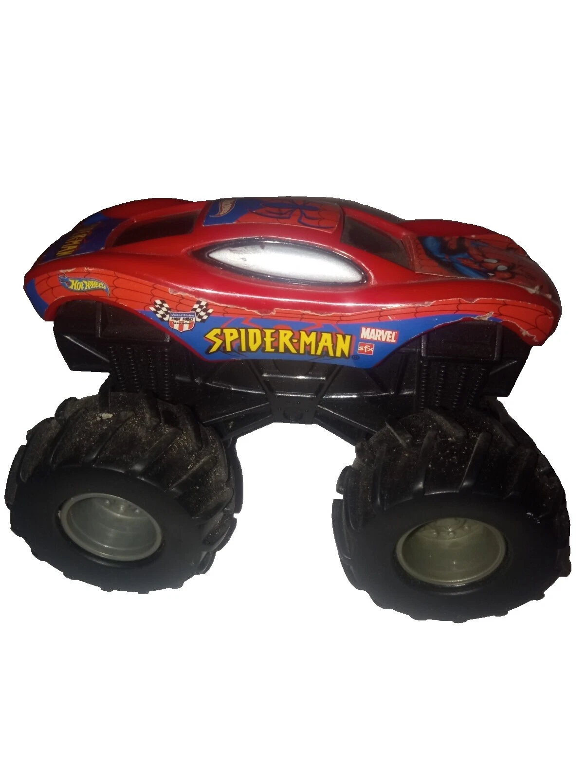 Plástico Hot Wheels Spider-Man vehículos diecast y de juguete