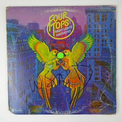 Four Tops Promo Vinyl LP Night Lights Harmony