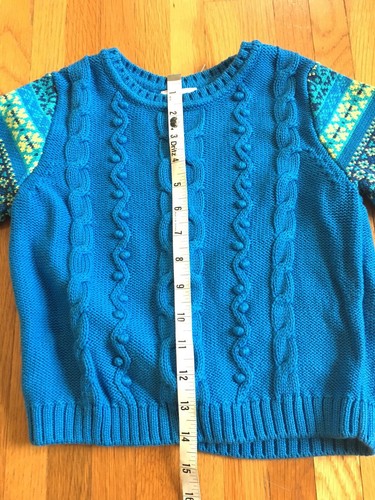 Girl's HANNA ANDERSSON Cable Knit 