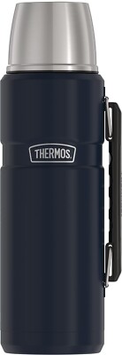 Thermos Stainless King SK2010 Vacuum Insulated Beverage Bottle Flask Hot Co 40oz