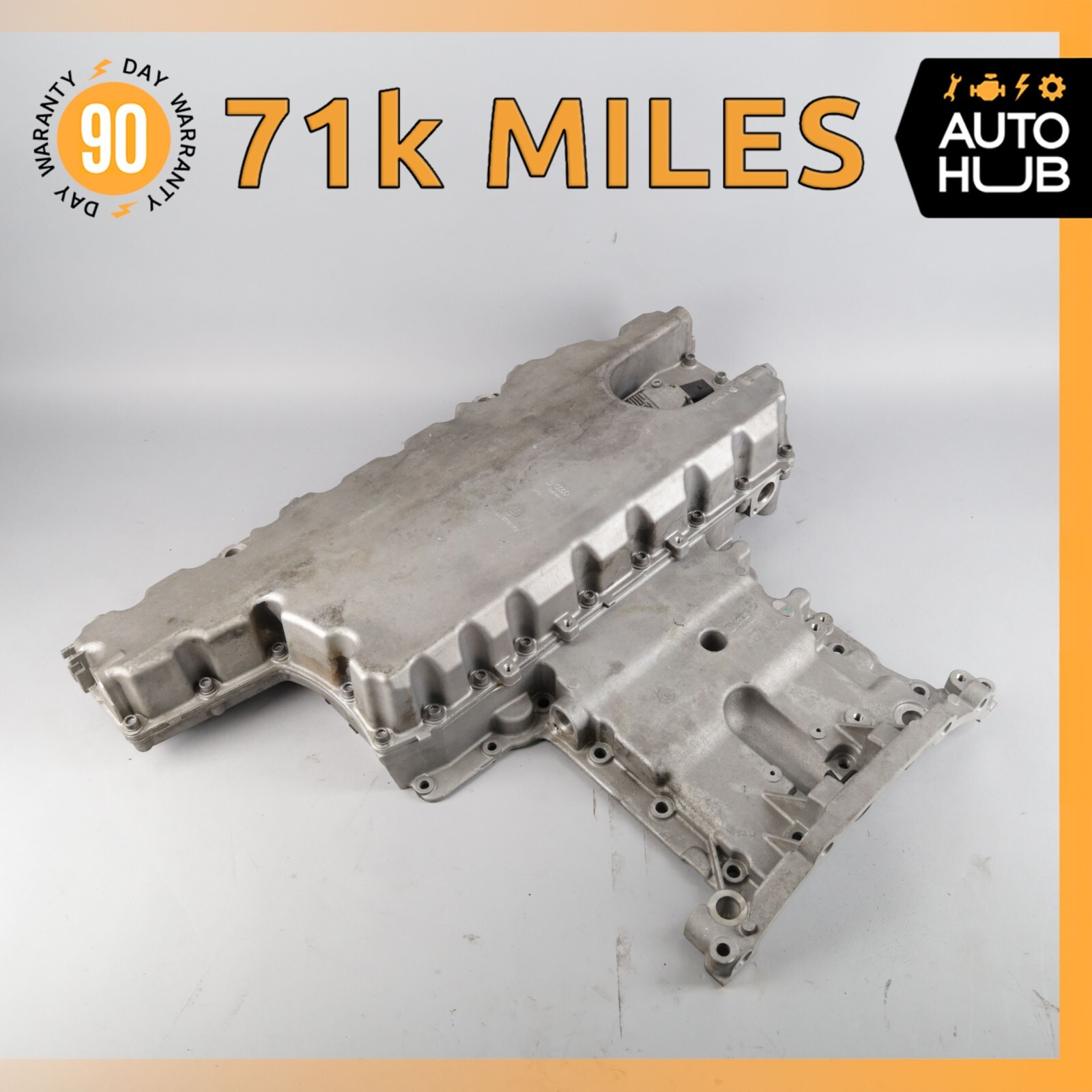 03-18 Bentley Continental GTС GT 6.0L Engine Lower & Upper Oil Pan OEM 71k