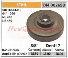 Pignone campana frizione motosega STIHL 044 046 MS440 MS46 002698 38470XW