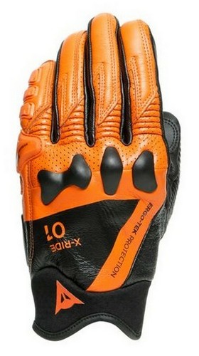X-Ride Mens Leather Motorcycle Gloves 