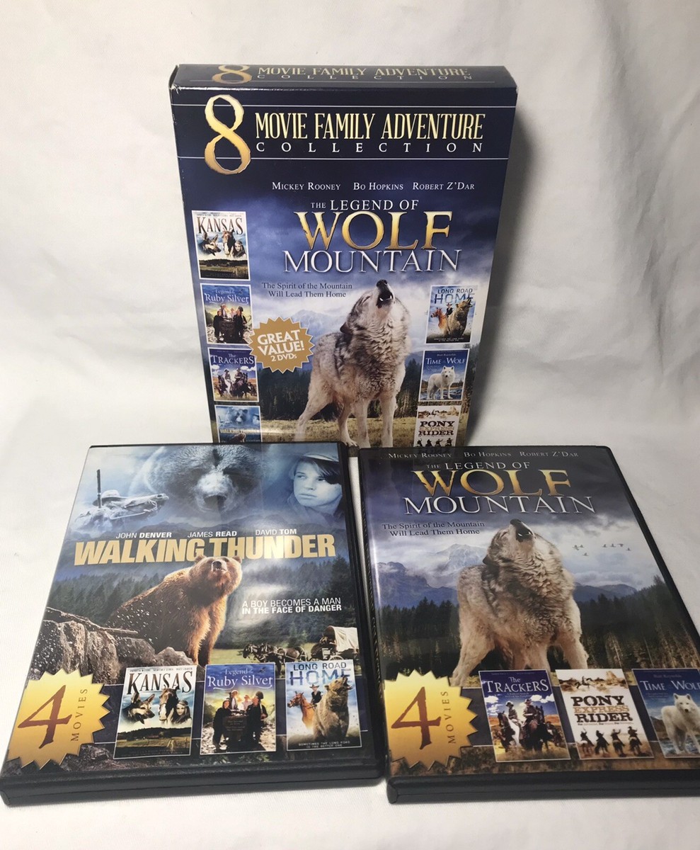 The Legend of Wolf Mountain 8 Movie Family Adventure