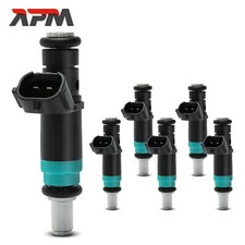 6x Einspritzventil Einspritzdüse 2-Polig Benzin für Audi A4 8E2 A6 4B2 3.0L