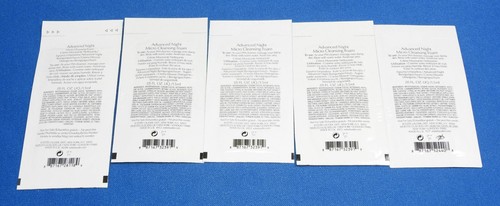 ADVANCED NIGHT MICRO-CLEANSING FOAM SAMPLES 5 X 1.5ML FROM ESTEE LAUDER BN - Picture 2 of 2